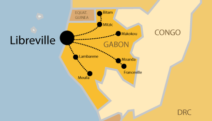 Inland Gabon